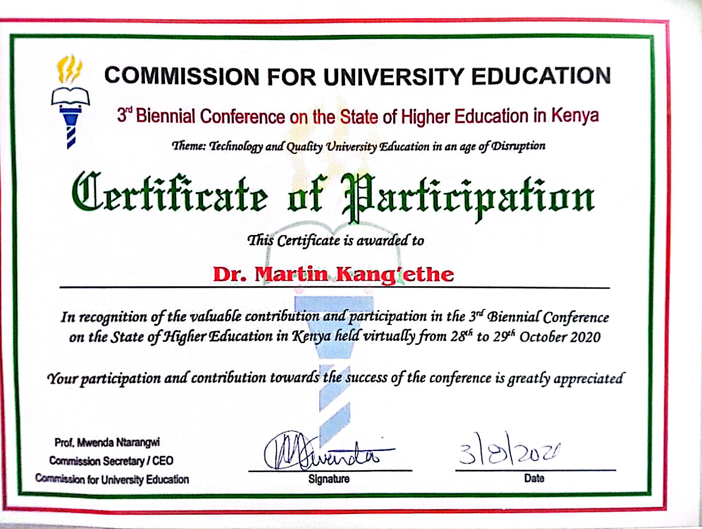 Certificate 10